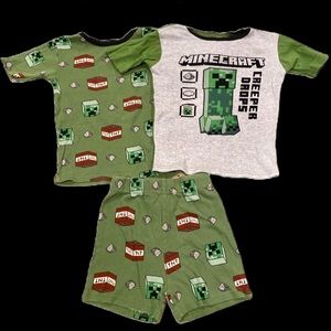 Minecraft boys pajama bundle